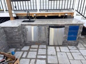 Outdoor kitchen in Lexington SC