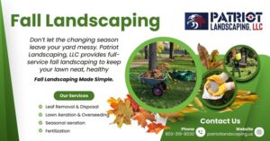 Fall landscaping in Lexington SC