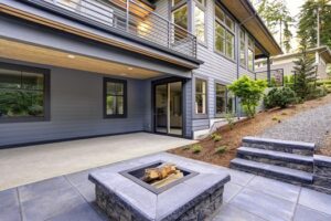 outdoor fireplace in Lexington SC